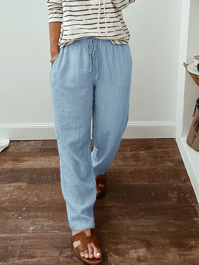 Khaki Women Pants