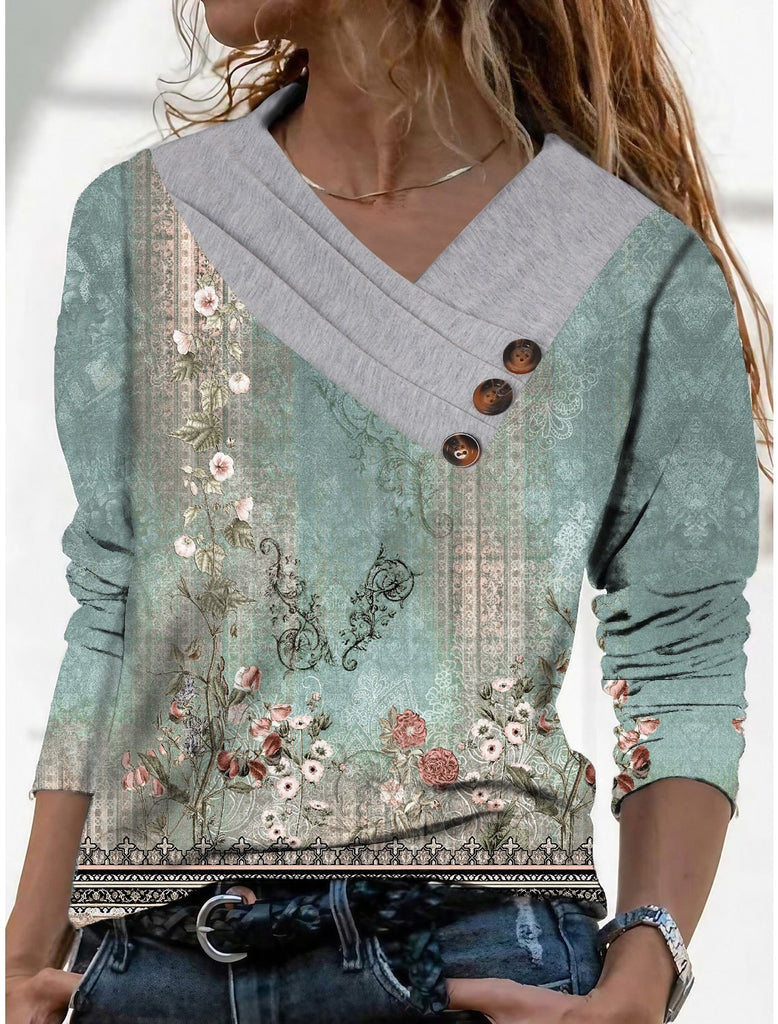 Green Women Blouses