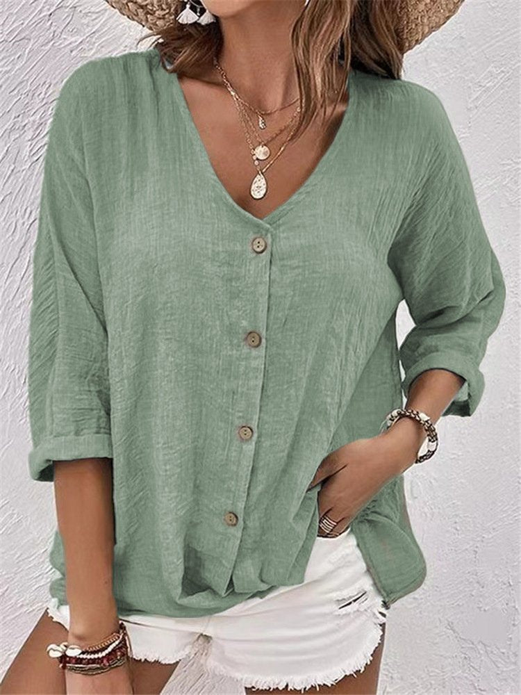 Khaki Plus Size Shirts