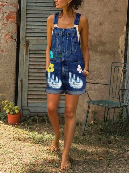 Blue Women Jumpsuits & Rompers