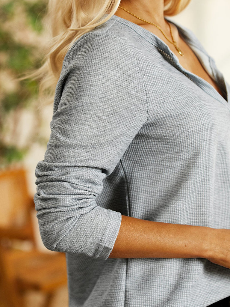 Light Gray Plus Size T-shirts
