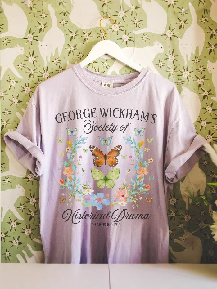 Casual Short Sleeve Crew Neck Floral Fashion Regular T-Shirt