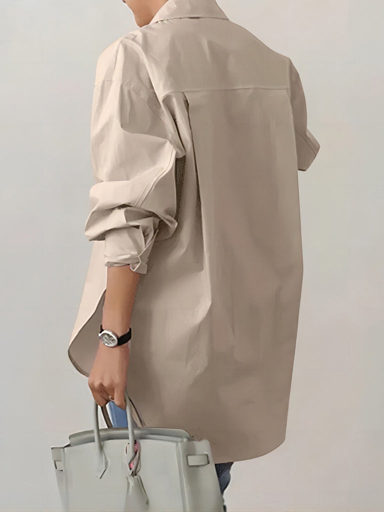 White Plus Size Shirts
