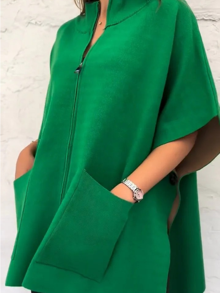 Green Plus Size Jackets