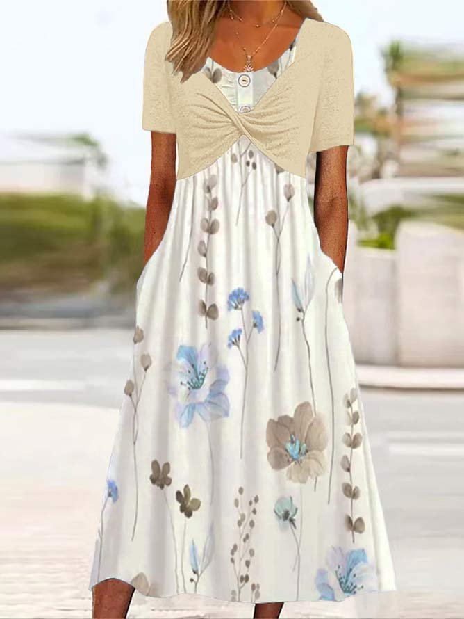 White Midi Dresses