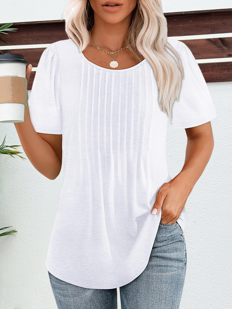 White Women Blouses