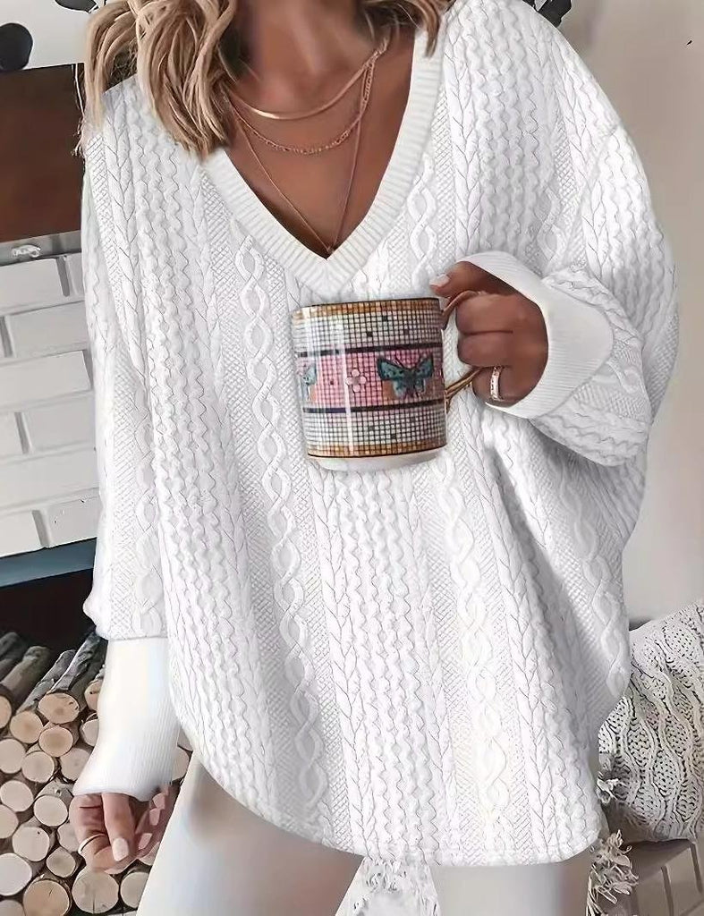 Casual Crew Neck Long Sleeve Plain Fashion Regular Sweatshirt