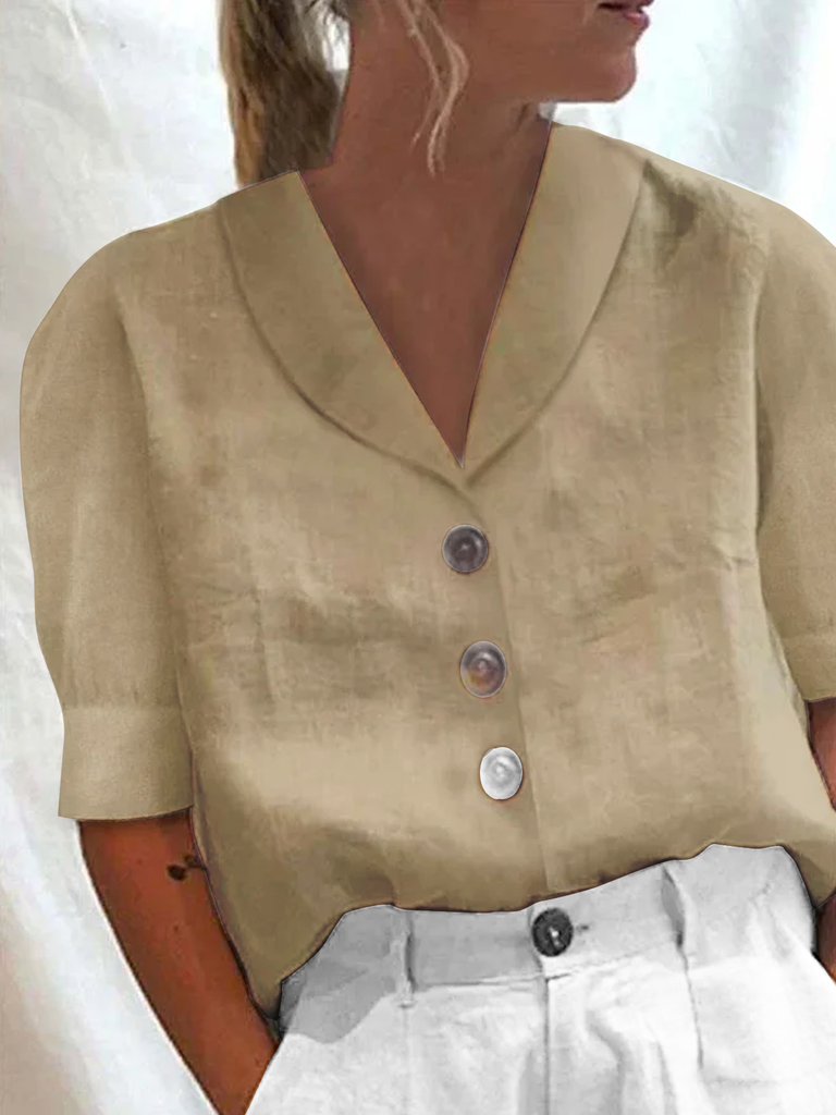 White Plus Size Blouses