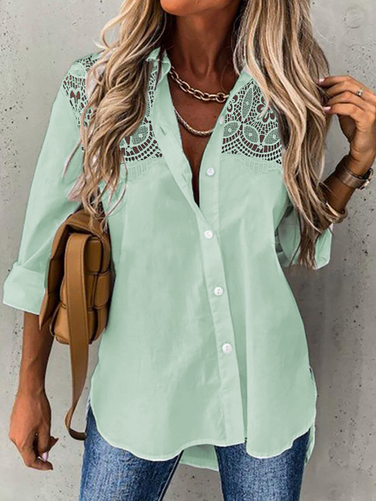 White Plus Size Shirts