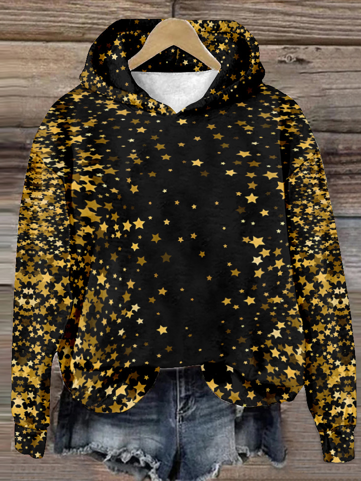 Casual Long Sleeve Hoodie Christmas Zipper Fashion Regular Sweatshirt