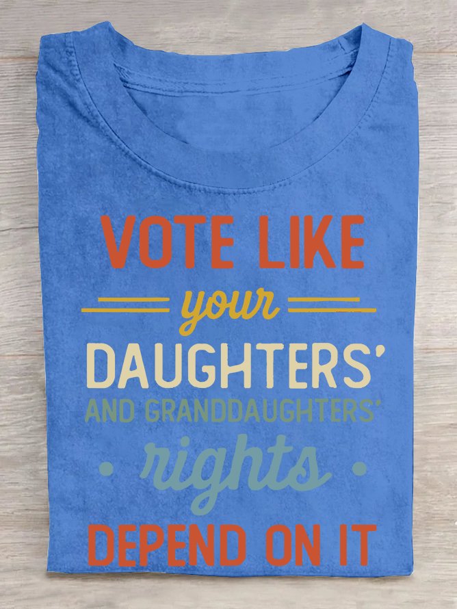 Blue Plus Size T-shirts