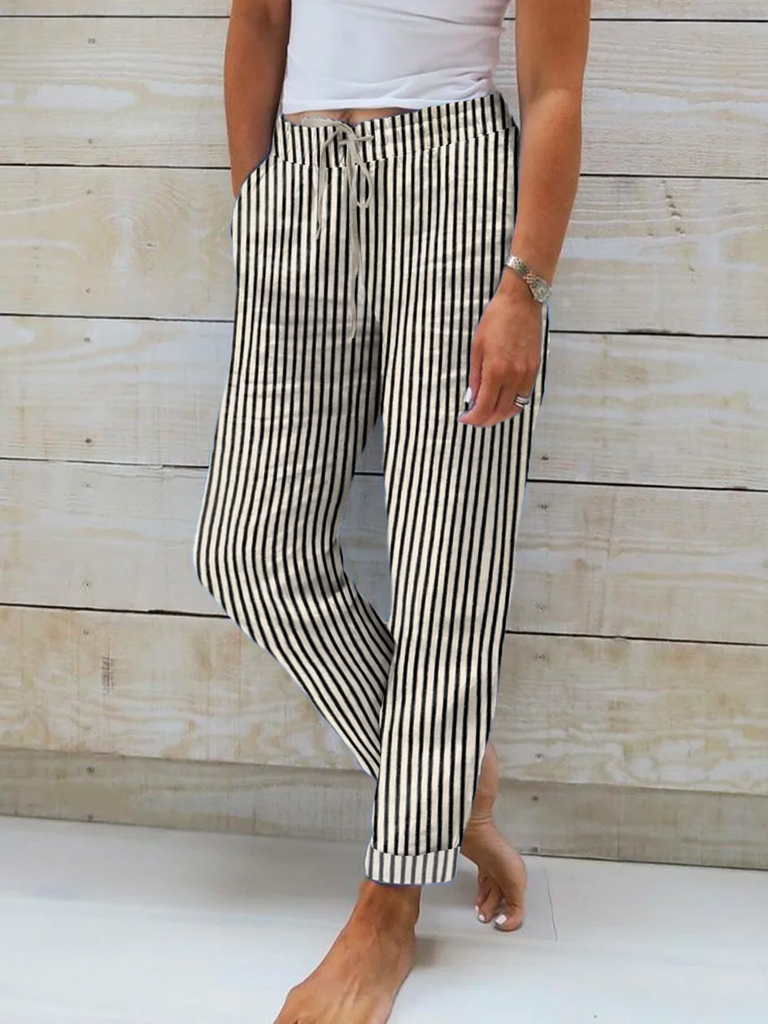 Blue Women Pants