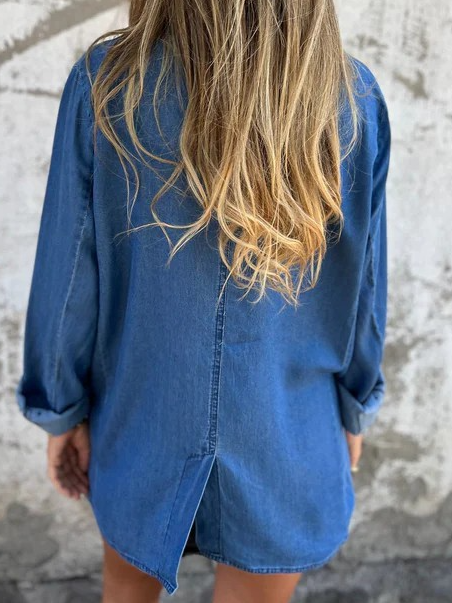 Blue Plus Size Jackets