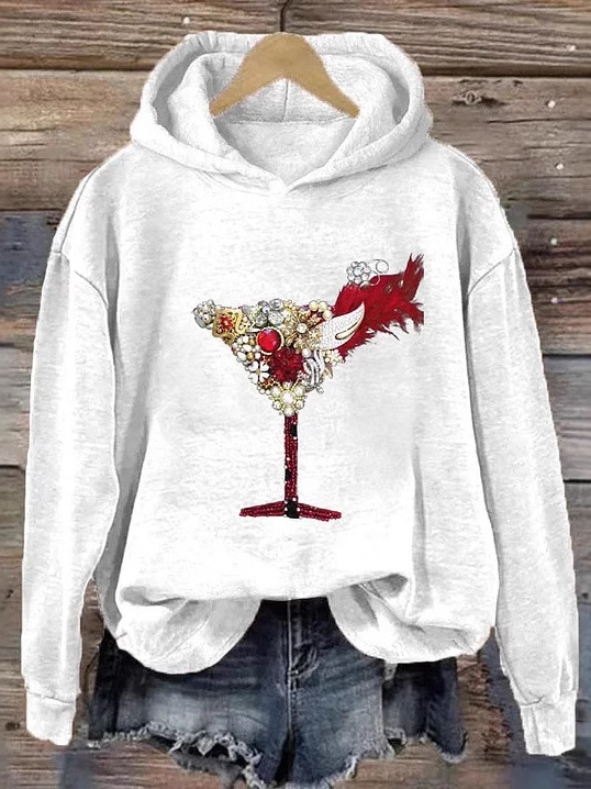 Casual Long Sleeve Hoodie Ethnic Fashion Regular Sweatshirt