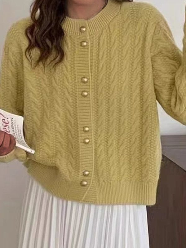Yellow Women Cardigans