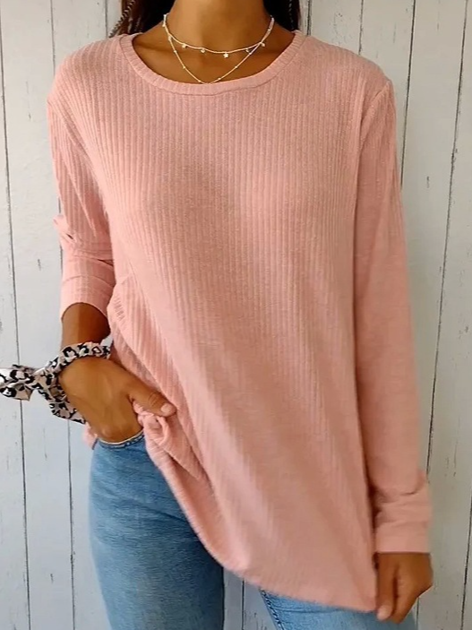 Pink Plus Size Blouses