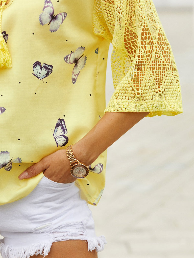 Yellow Women Blouses