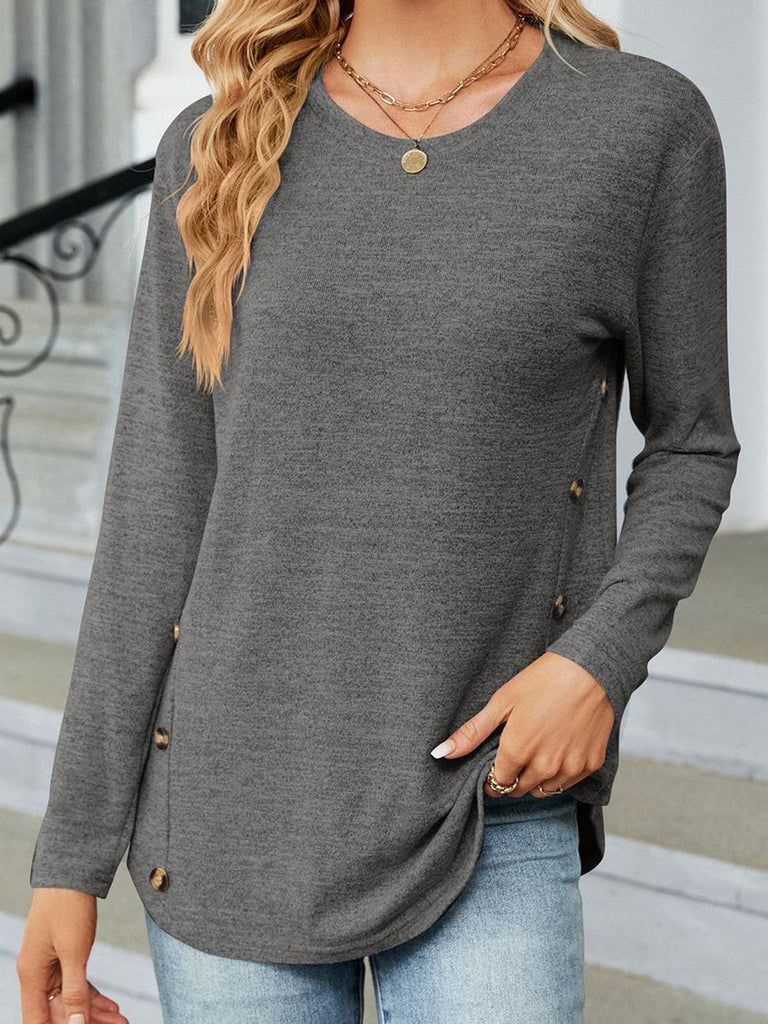 Deep Gray Women T-shirts