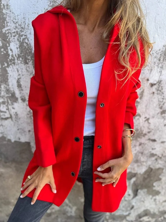 Red Plus Size Jackets