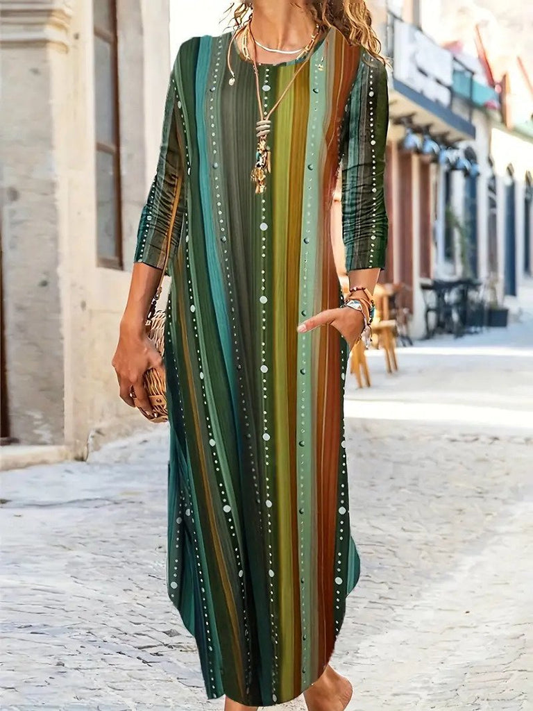 Multicolor Maxi Dresses