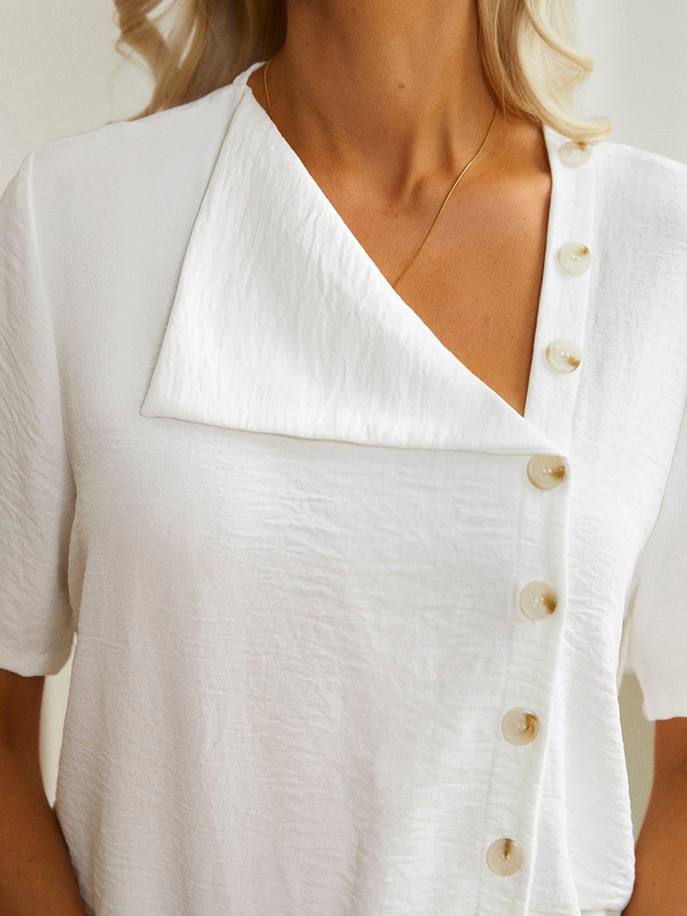 White Women Blouses