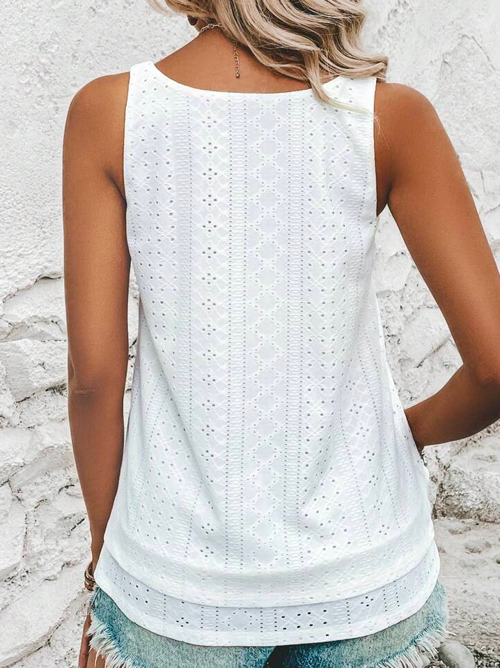 White Women Tanks & Camis