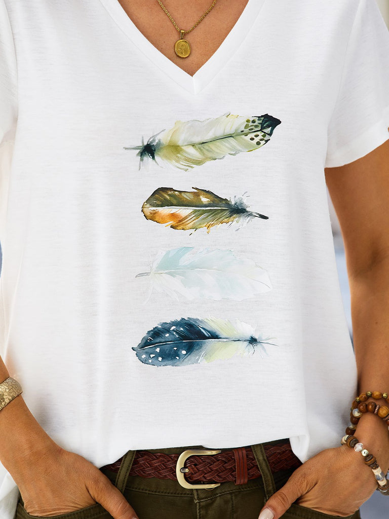 White Plus Size T-shirts