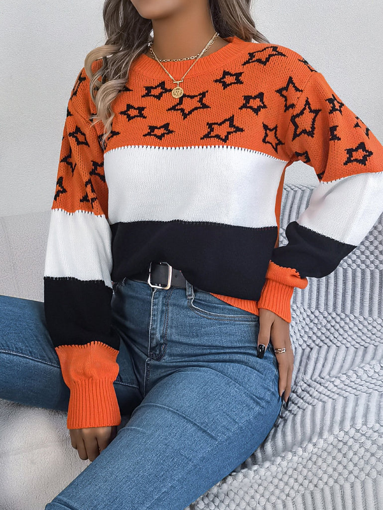 Orange Women Sweaters