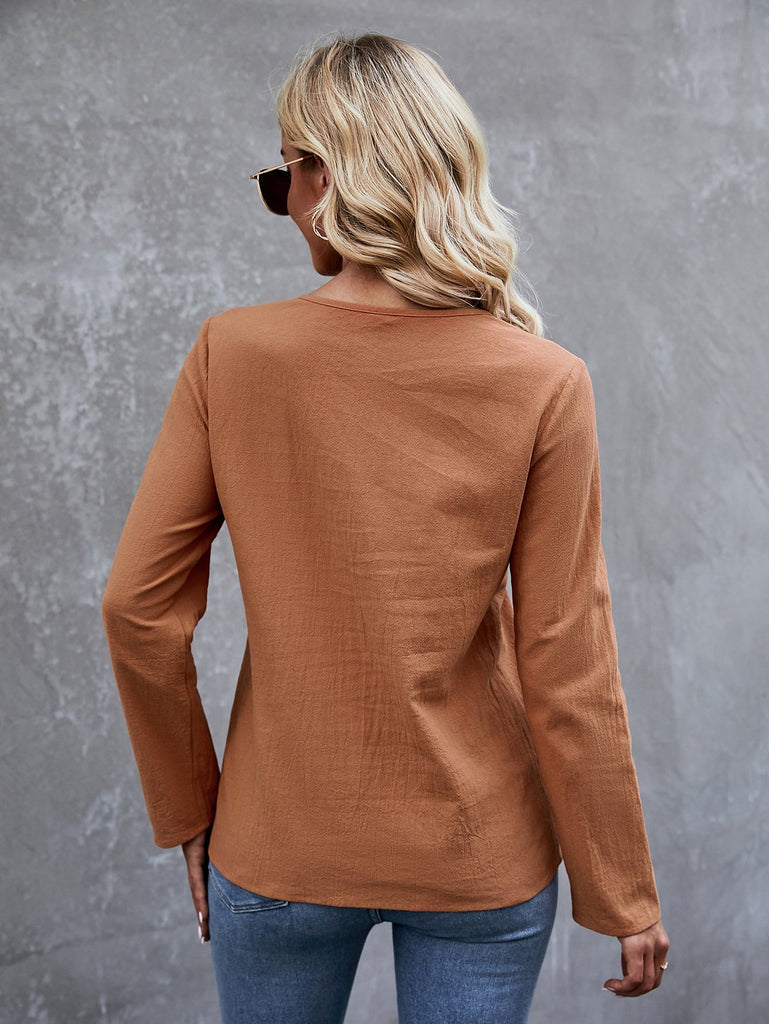 Orange Women Blouses