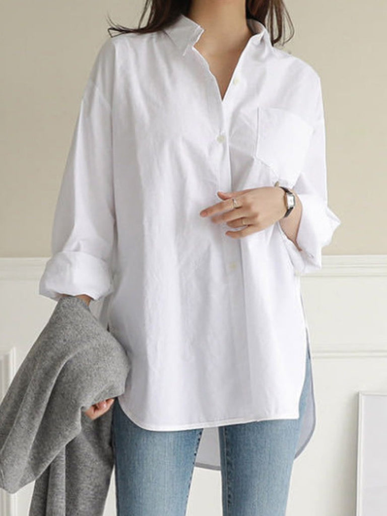 White Women Blouses