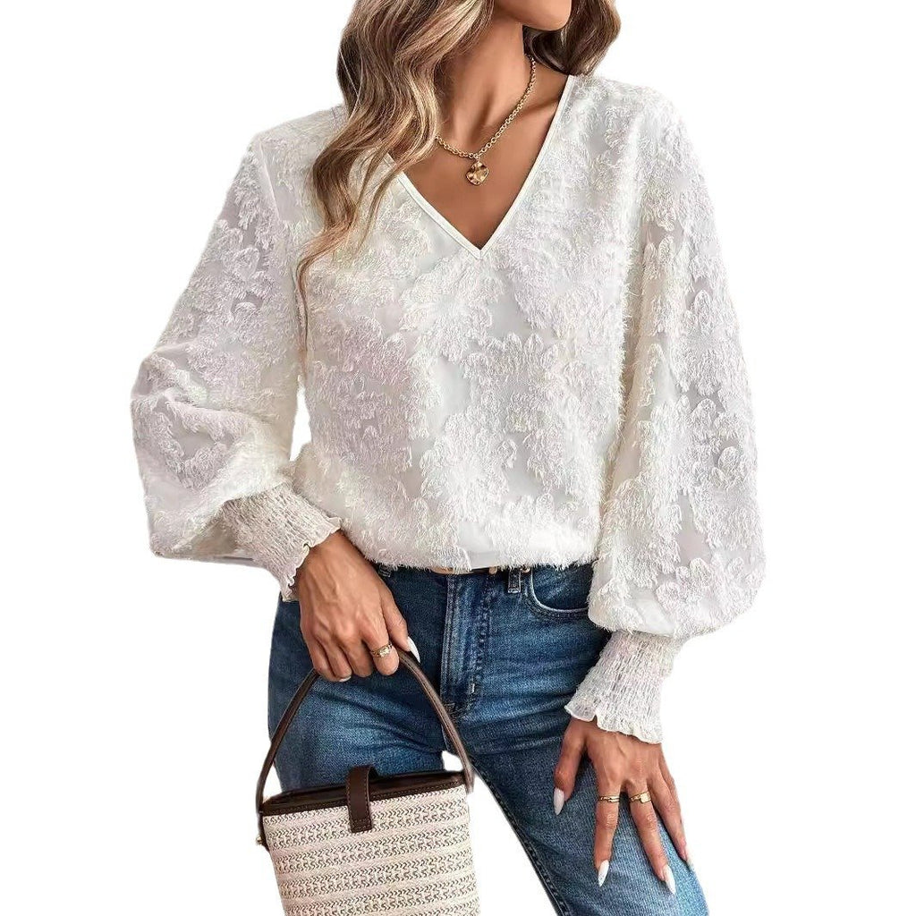 White Women Blouses