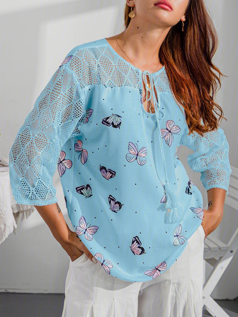 White Women Blouses
