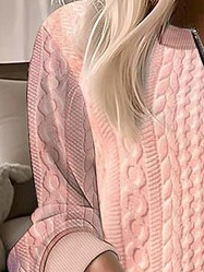Pink Plus Size Hoodies & Sweatshirts