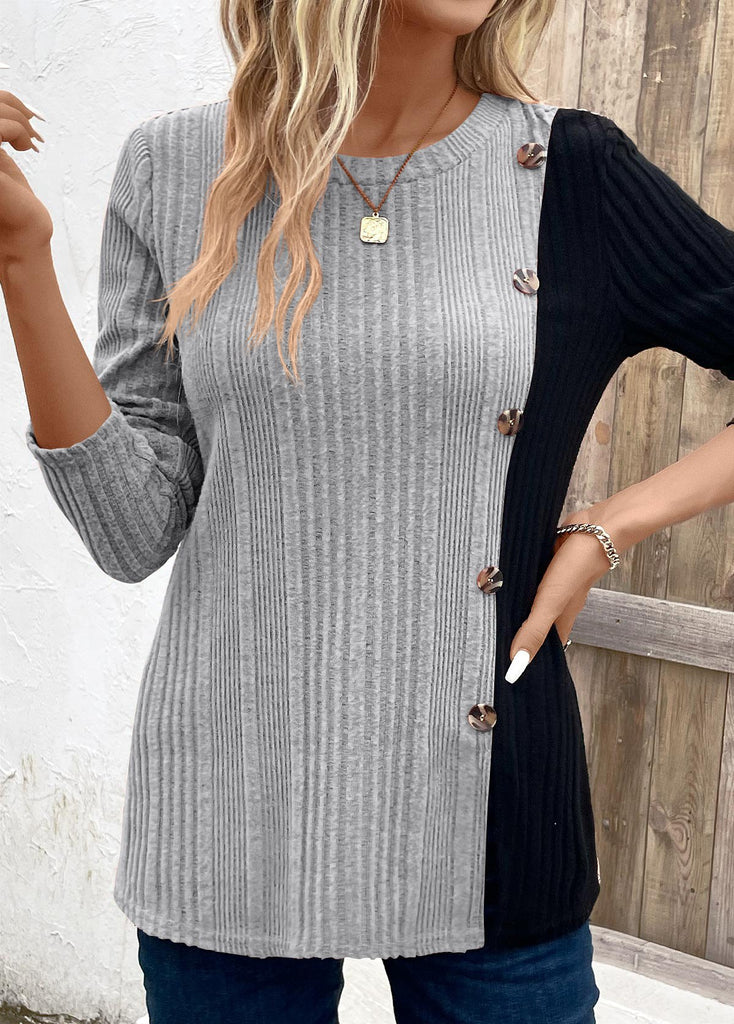 Deep Brown Women Blouses