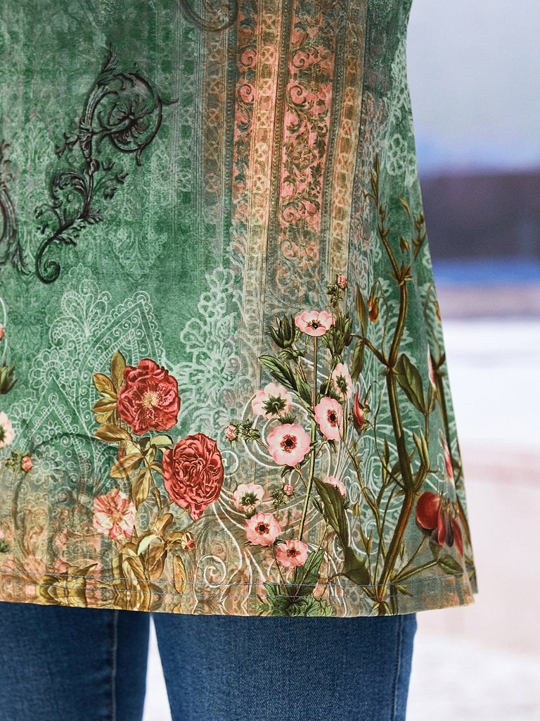 Green Women Blouses