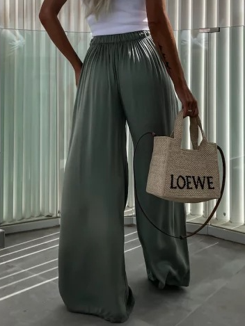 Red Women Pants