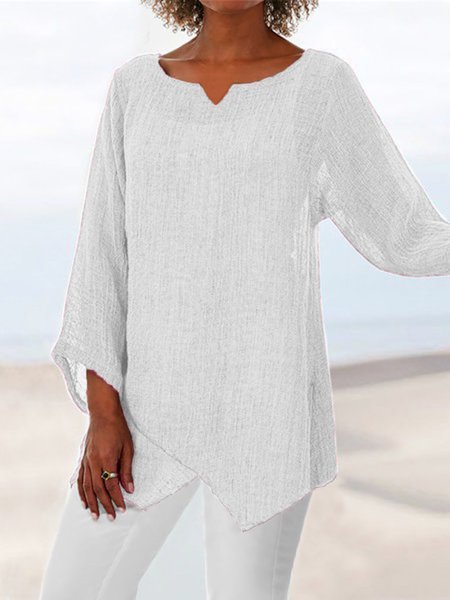 Gray Plus Size Blouses