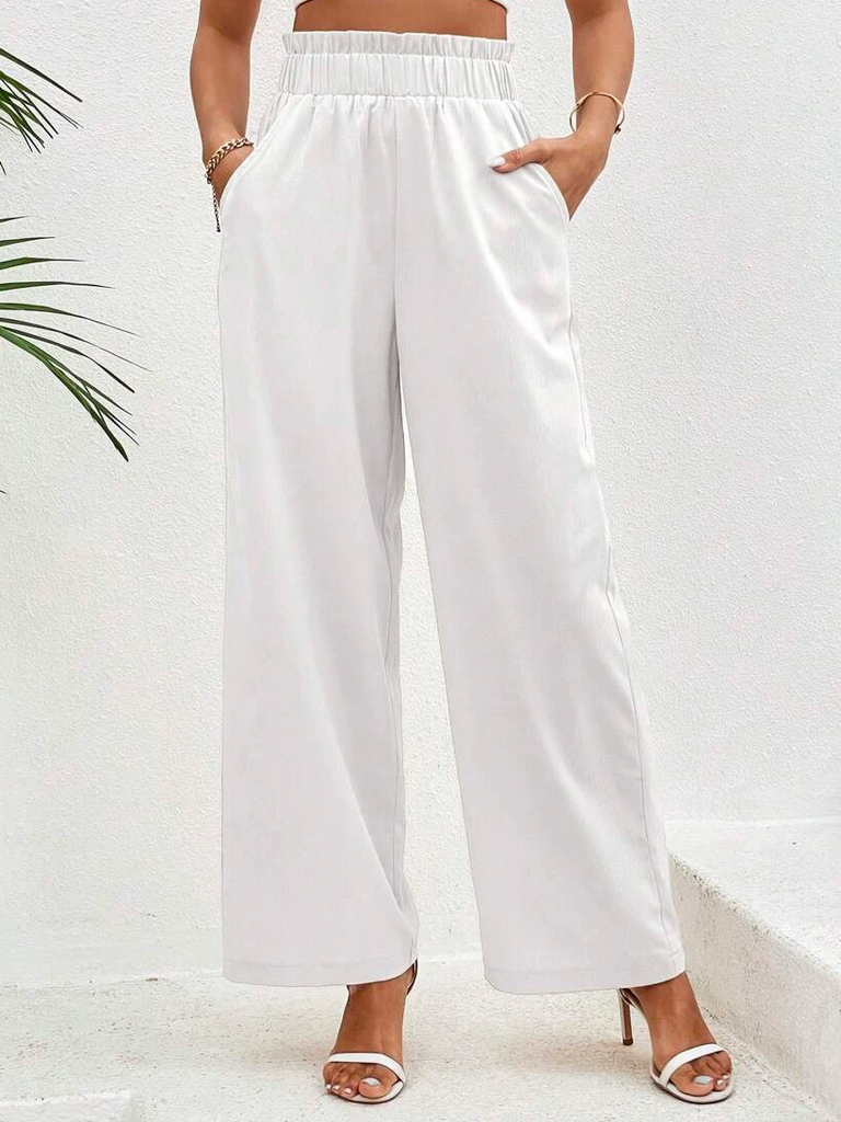 White Women Pants