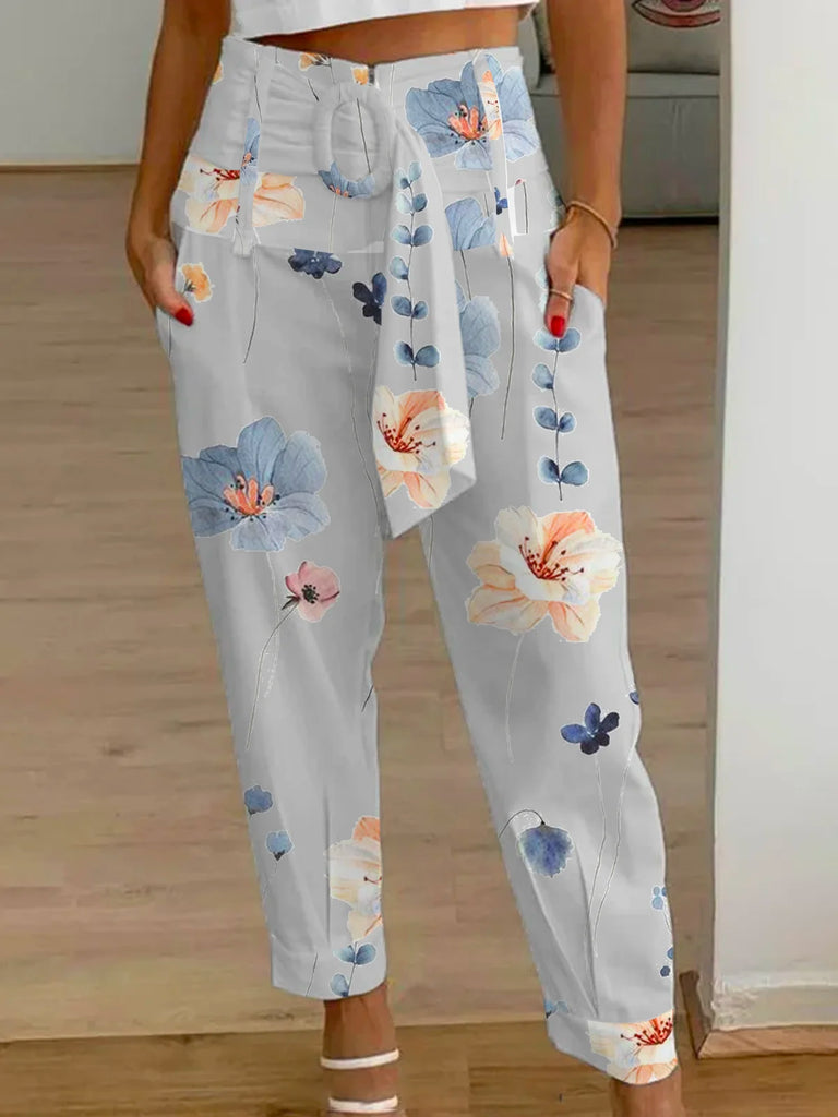 White Women Pants