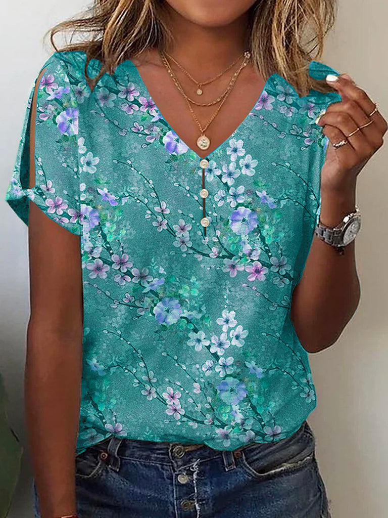 Green Plus Size Blouses