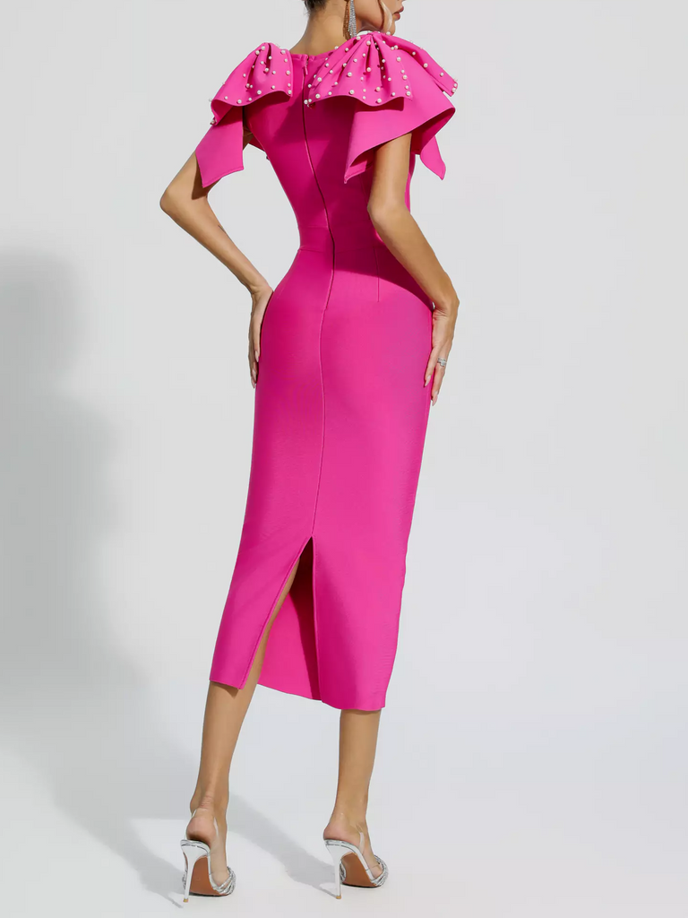 Deep Pink Maxi Dresses