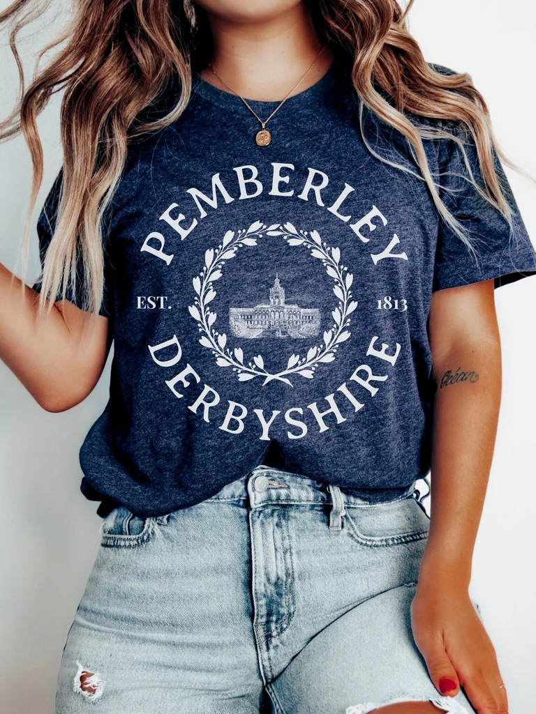 Fashion Short Sleeve Crew Neck Letter Pattern Casual Regular T-Shirt