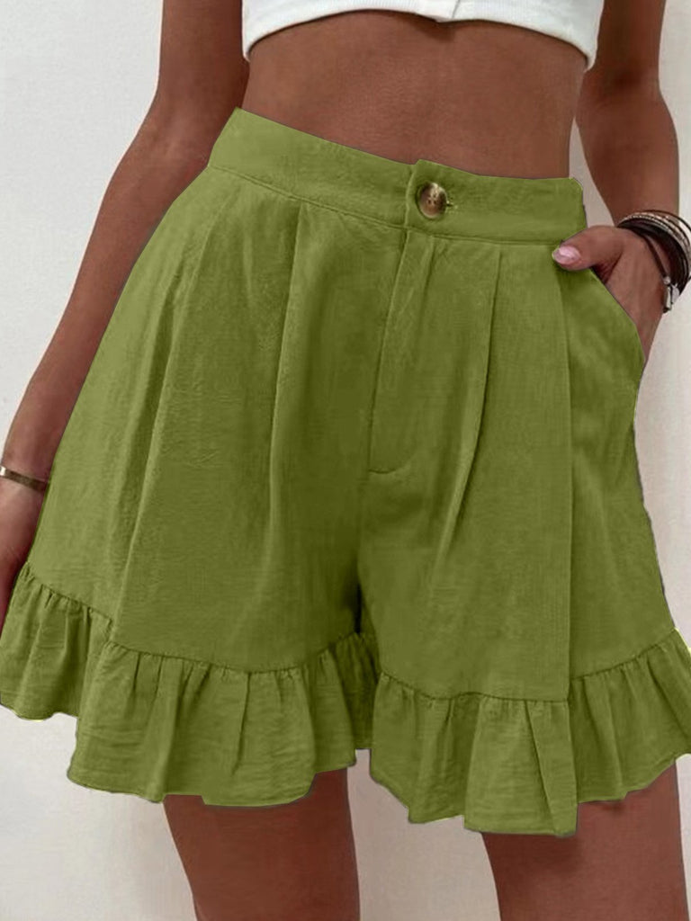 White Women Shorts