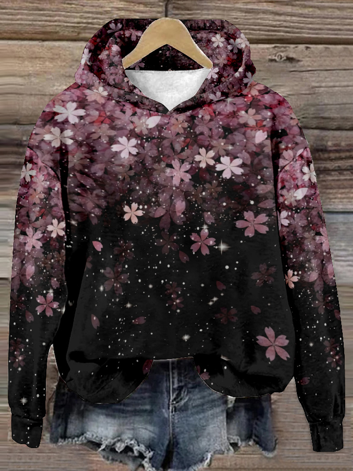 Fashion Long Sleeve Hoodie Christmas Casual Regular Sweatshirt