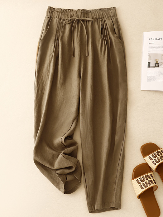 White Women Pants