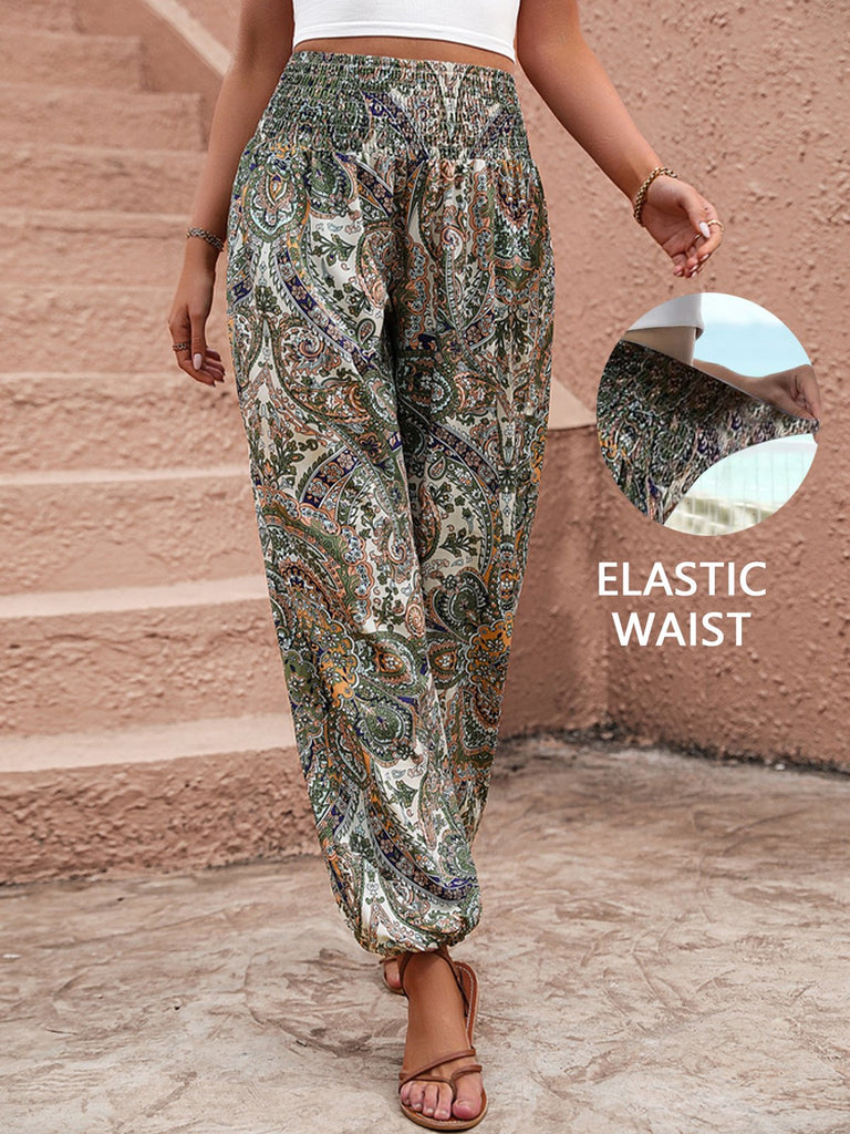 Multicolor Women Pants