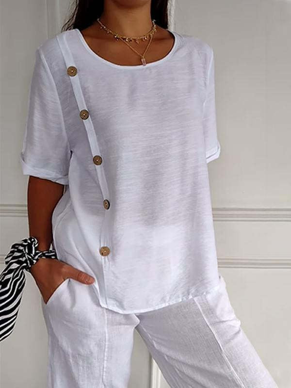 Blue Plus Size Blouses