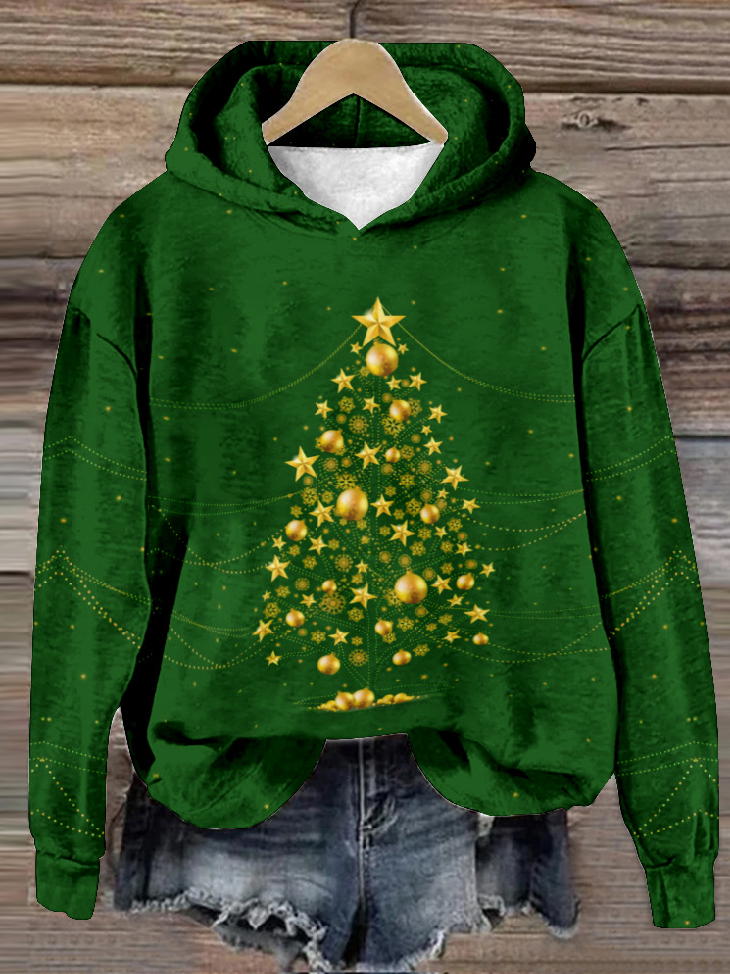 Casual Long Sleeve Hoodie Floral Ethnic Fashion Regular Sweatshirt