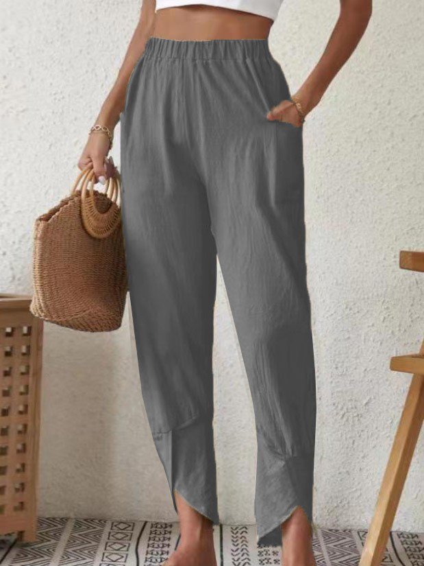 Khaki Women Pants