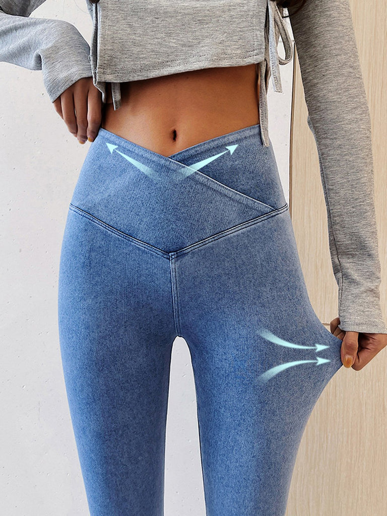 Blue Leggings